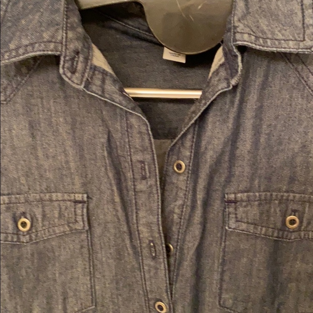NWOT Lightweight Chambray Dress